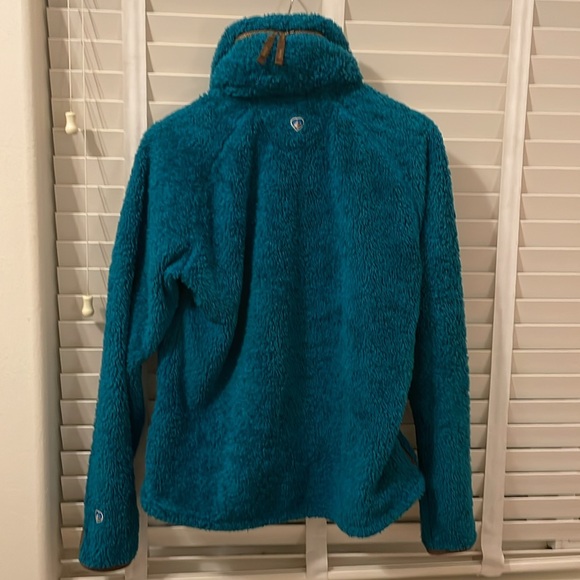 Used Kuhl Flight Jacket, teal, xl - Picture 3 of 4
